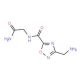 3-(Aminomethyl)-N-(2-amino-2-oxoethyl)-1,2,4-oxadiazole-5-carboxamide - chemical structure image