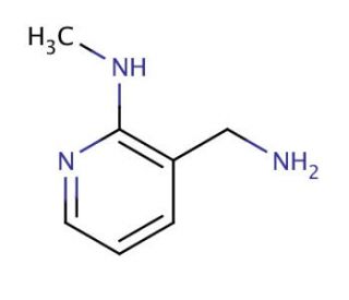 3-(aminomethyl)-N-methylpyridin-2-amine - chemical structure image