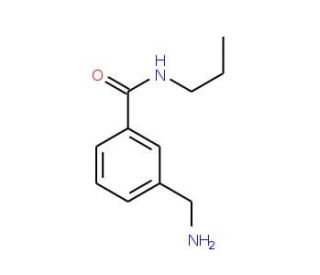 3-(aminomethyl)-N-propylbenzamide - chemical structure image