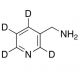 3-(Aminomethyl)pyridine-2,4,5,6-d4 (CAS 1020719-00-9) - chemical structure image