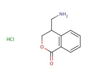 3-Aminomethylphthalide, Hydrochloride (CAS 35690-69-8) - chemical structure image