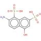 3-aminonaphthalene-8-hydroxy-4,6-disulfonic acid - chemical structure image