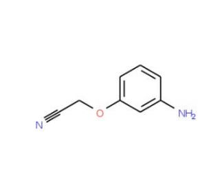 (3-aminophenoxy)acetonitrile - chemical structure image