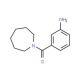 (3-Aminophenyl)(1-azepanyl)methanone (CAS 401646-91-1) - chemical structure image