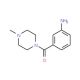 (3-Aminophenyl)(4-methyl-1-piperazinyl)methanone (CAS 160647-73-4) - chemical structure image