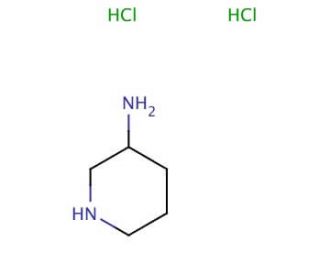 3-Aminopiperidine dihydrochloride (CAS 138060-07-8) - chemical structure image