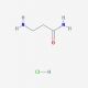 3-aminopropanamide hydrochloride (CAS 64017-81-8) - chemical structure image