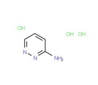3-Aminopyridazine 3HCl (CAS 89203-22-5) - chemical structure image