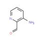 3-Aminopyridine-2-carboxaldehyde (CAS 55234-58-7) - chemical structure image