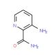 3-Aminopyridine-2-carboxamide (CAS 50608-99-6) - chemical structure image