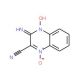 3-aminoquinoxaline-2-carbonitrile 1,4-dioxide (CAS 23190-84-3) - chemical structure image