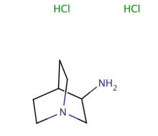 3-Aminoquinuclidine dihydrochloride (CAS 6530-09-2) - chemical structure image