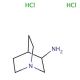 3-Aminoquinuclidine dihydrochloride (CAS 6530-09-2) - chemical structure image