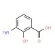 3-Aminosalicylic acid (CAS 570-23-0) - chemical structure image
