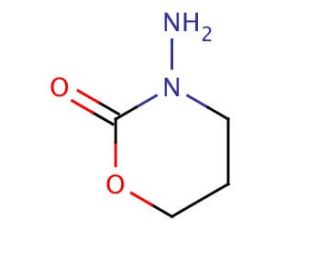 3-Aminotetrahydro-1,3-oxazin-2-one (CAS 54924-47-9) - chemical structure image