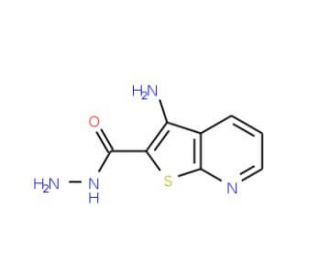 3-Aminothieno[2,3-b]pyridine-2-carbohydrazide - chemical structure image