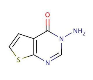 3-aminothieno[2,3-d]pyrimidin-4(3H)-one - chemical structure image