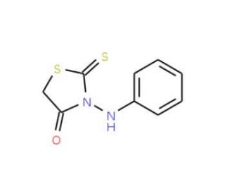 3-anilino-2-thioxo-1,3-thiazolidin-4-one - chemical structure image