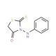 3-anilino-2-thioxo-1,3-thiazolidin-4-one - chemical structure image