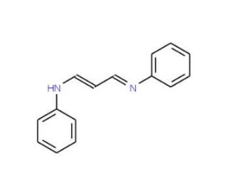3-Anilinoacrolein anil (CAS 4485-89-6) - chemical structure image