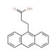 3-Anthracen-9-yl-propionic acid (CAS 41034-83-7) - chemical structure image
