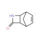 3-Aza-tricyclo[4.2.1.0*2,5*]non-7-en-4-one (CAS 14735-70-7) - chemical structure image