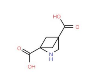 3-azabicyclo[2.1.1]hexane-1,4-dicarboxylic Acid - chemical structure image