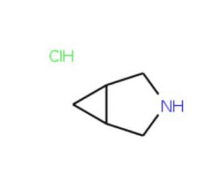 3-azabicyclo[3.1.0]hexane hydrochloride (CAS 73799-64-1) - chemical structure image