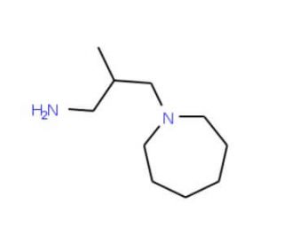3-Azepan-1-yl-2-methyl-propylamine - chemical structure image