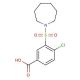 3-(Azepane-1-sulfonyl)-4-chloro-benzoic acid - chemical structure image