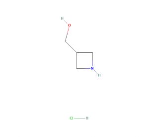3-Azetidinemethanol Hydrochloride (CAS 928038-44-2) - chemical structure image