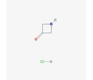 3-Azetidinone hydrochloride (CAS 17557-84-5) - chemical structure image