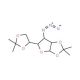 3-Azido-3-deoxy-1,2:5,6-di-O-isopropylidene-α-D-glucofuranose (CAS 13964-23-3) - chemical structure image