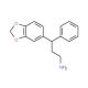 3-Benzo[1,3]dioxol-5-yl-3-phenyl-propylamine (CAS 330833-79-9) - chemical structure image