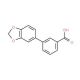 3-Benzo[1,3]dioxol-5-yl-benzoic acid (CAS 24351-56-2) - chemical structure image