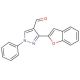 3-Benzofuran-2-yl-1-phenyl-1H-pyrazole-4-carbaldehyde - chemical structure image