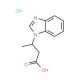3-Benzoimidazol-1-yl-butyric acid hydrochloride - chemical structure image