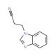 3-Benzoimidazol-1-yl-propionitrile (CAS 4414-84-0) - chemical structure image