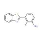 3-Benzothiazol-2-yl-2-methyl-phenylamine - chemical structure image
