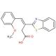 3-Benzothiazol-2-yl-4-(2-methoxy-phenyl)-but-3-enoic acid - chemical structure image