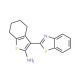 3-Benzothiazol-2-yl-4,5,6,7-tetrahydro-benzo[b]thiophen-2-ylamine (CAS 143361-87-9) - chemical structure image