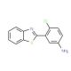 3-Benzothiazol-2-yl-4-chloro-phenylamine - chemical structure image