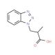 3-Benzotriazol-1-yl-2-methyl-propionic acid - chemical structure image