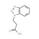 3-Benzotriazol-1-yl-propionic acid (CAS 654-15-9) - chemical structure image