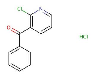 3-Benzoyl-2-chloropyridine Hydrochloride - chemical structure image