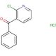 3-Benzoyl-2-chloropyridine Hydrochloride - chemical structure image