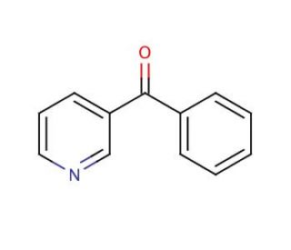 3-Benzoylpyridine (CAS 5424-19-1) - chemical structure image