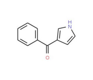 3-Benzoylpyrrole (CAS 7126-41-2) - chemical structure image