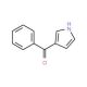 3-Benzoylpyrrole (CAS 7126-41-2) - chemical structure image