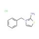 3-benzyl-1,3-thiazol-2(3H)-imine hydrochloride (CAS 39913-88-7) - chemical structure image